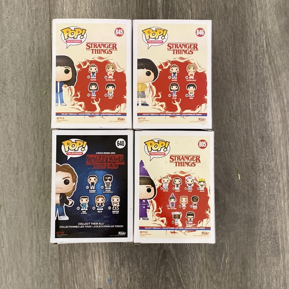 Four Stranger Things funkle pops - Picture 4 of 6